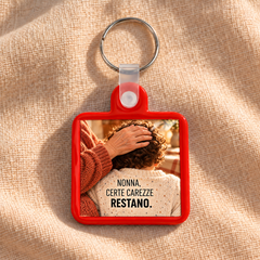 Nonna, certe carezze restano. · frontale rosso