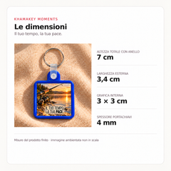KhamaKey Moments | Cornice blu | Il tuo tempo, la tua pace. | dimensioni