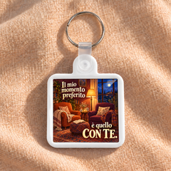 KhamaKey Moments | Cornice bianco | Il mio momento preferito è quello con te. | frontale